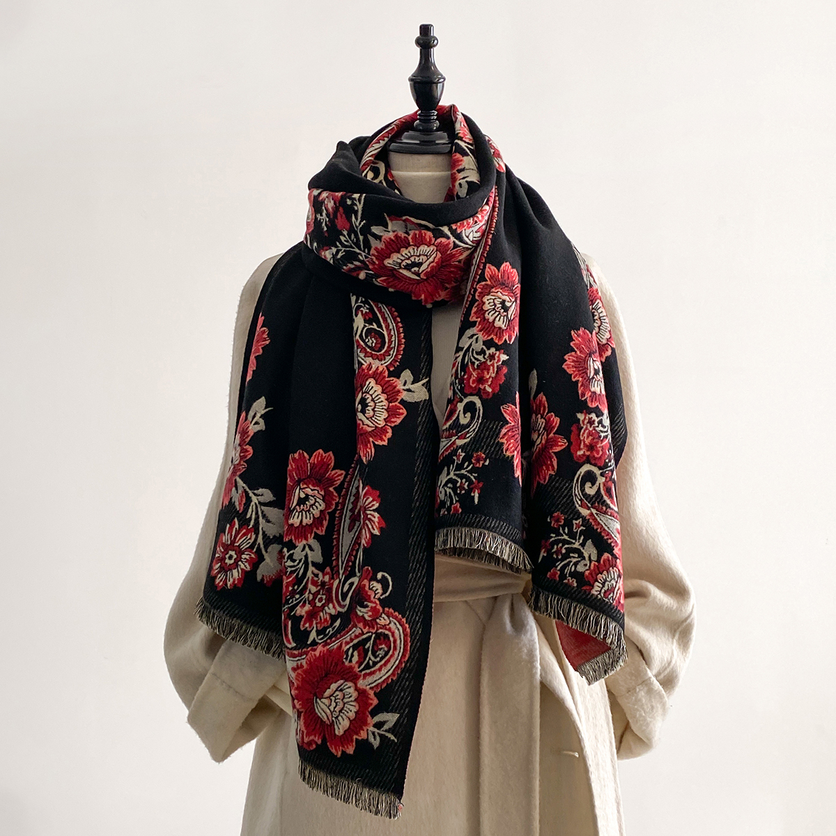 Cashmere Throw Blanket - 2025 Winter Luxury Imitation Cashmere Thicken