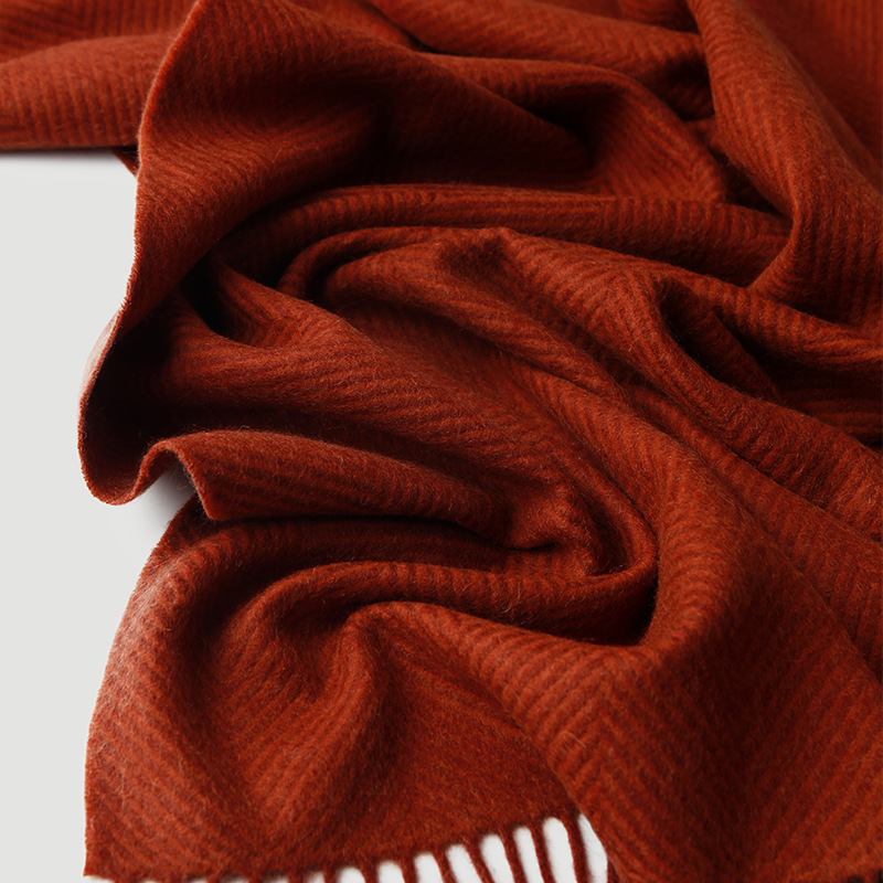 High Grade Fine Soft Diagonal  - Cashmere Throw Blanket recension och pris