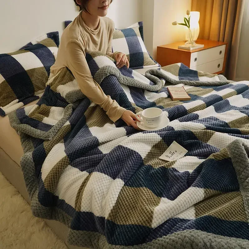 Knit Blanket Throw Soft Chenil - Cashmere Throw Blanket recension och pris