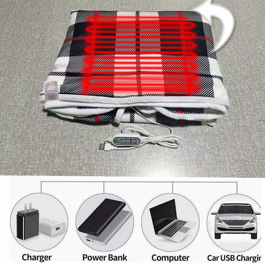 5V Wearable Heating Electric B - Cashmere Throw Blanket recension och pris