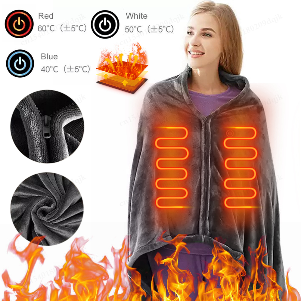 Office Wearable USB Electric H - Cashmere Throw Blanket recension och pris