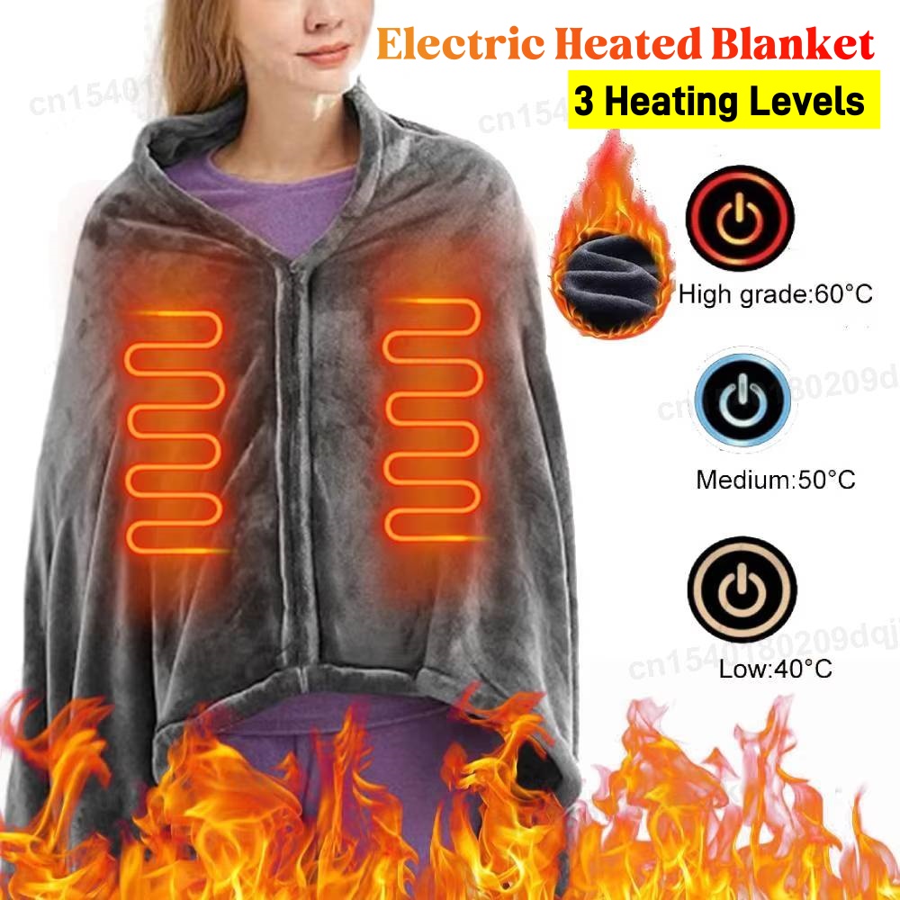 Office Wearable USB Electric H - Cashmere Throw Blanket recension och pris