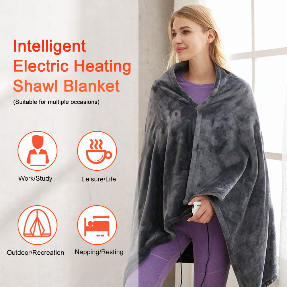 Office Wearable USB Electric H - Cashmere Throw Blanket recension och pris