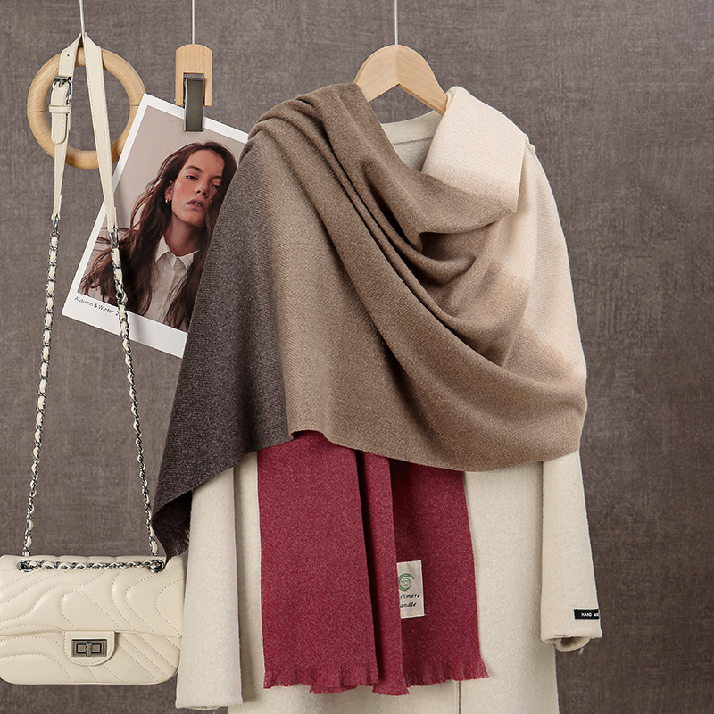 New 2024 Gradient Cashmere Sca - Cashmere Throw Blanket recension och pris