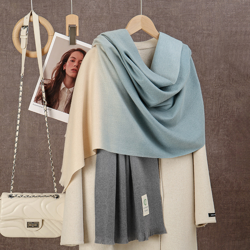 New 2024 Gradient Cashmere Sca - Cashmere Throw Blanket recension och pris