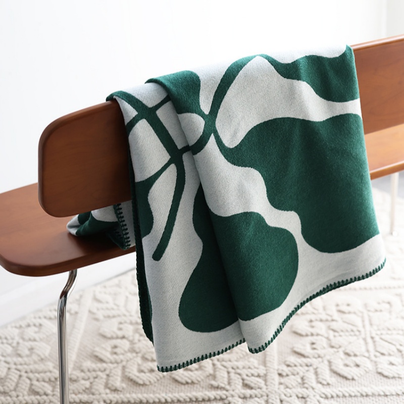 Jacquard Faux Cashmere Blanket - Cashmere Throw Blanket recension och pris