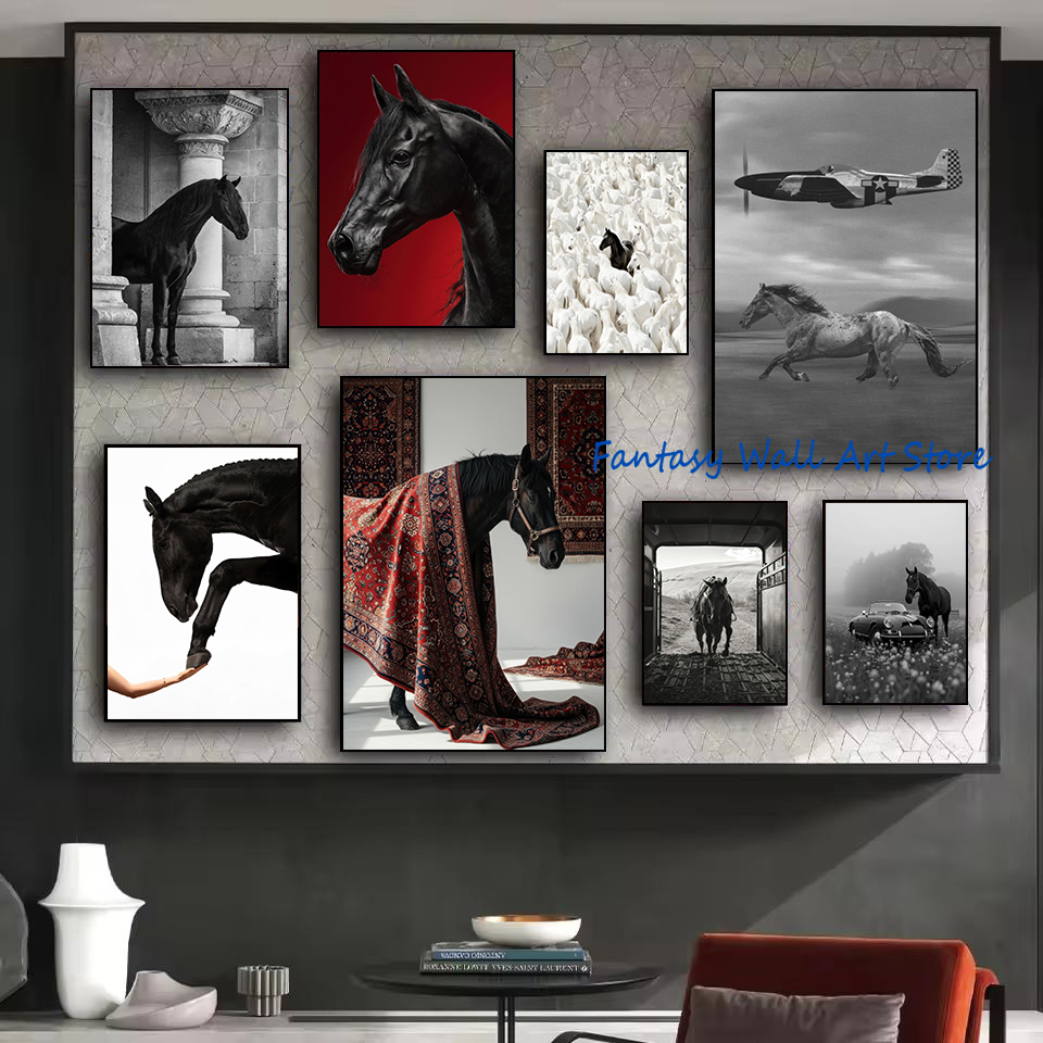 Black Horse Photos Vintage Lux - Luxury Lifestyle Photos recension och pris