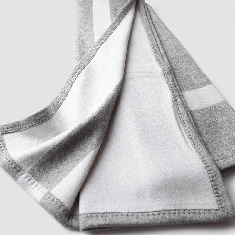 Cross striped double-sided jac - Cashmere Throw Blanket recension och pris