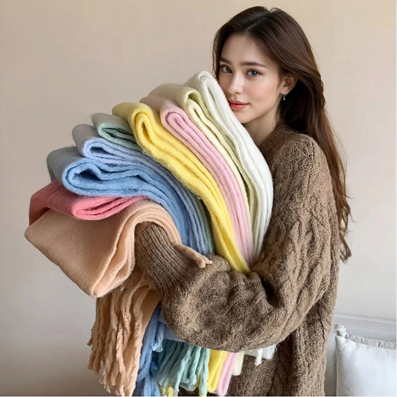 Winter Scarf for Women Cashmer - Cashmere Throw Blanket recension och pris