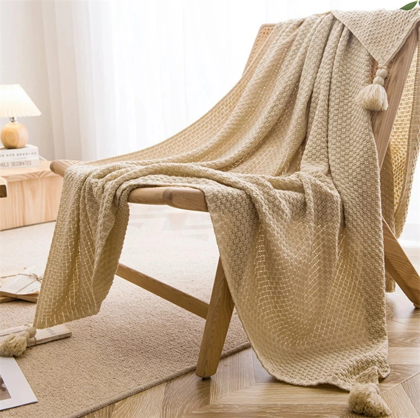 Nordic Blankets for Bed Sofa C - Cashmere Throw Blanket recension och pris