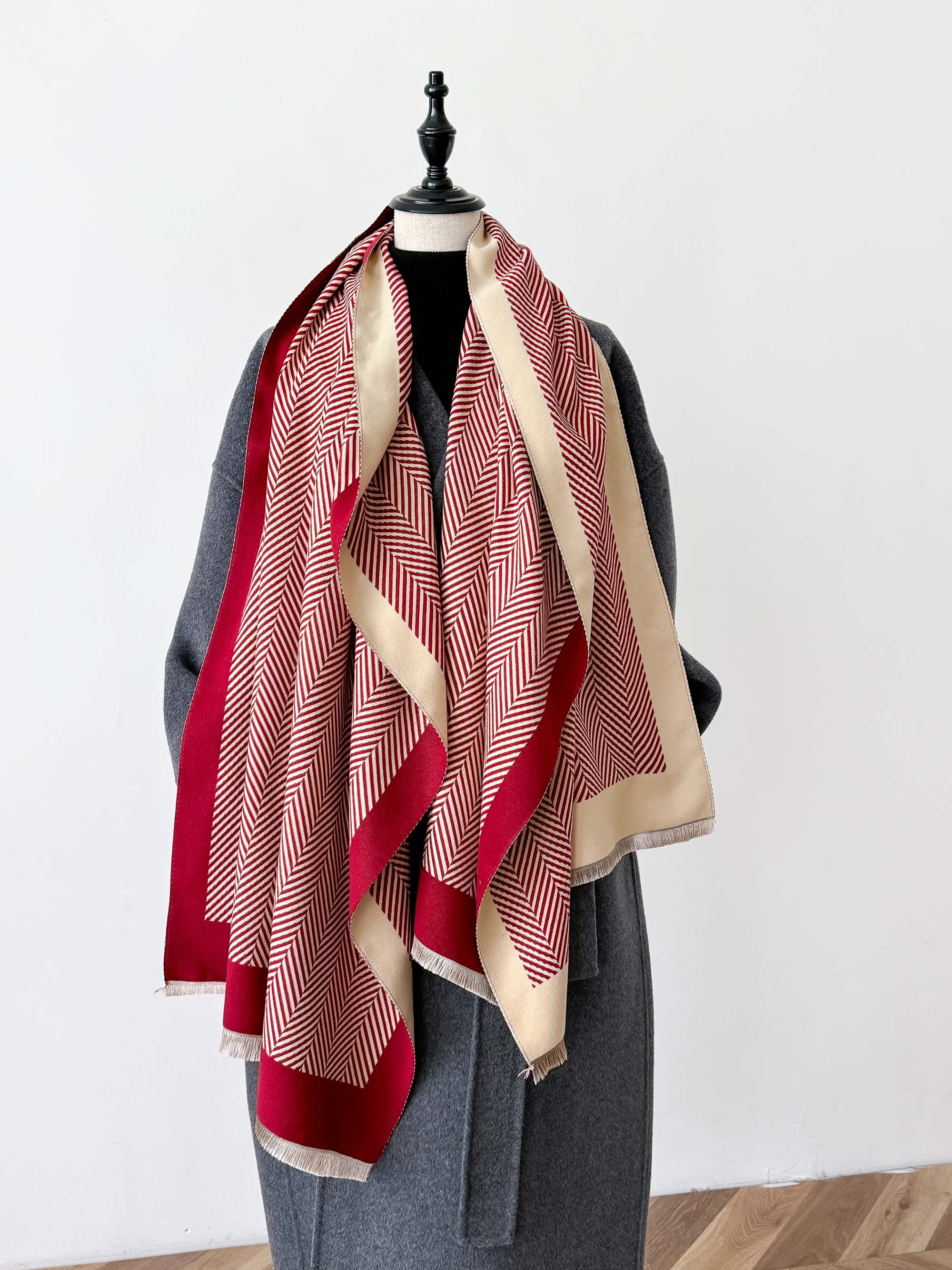 2024 Winter Women Cashmere Sca - Cashmere Throw Blanket recension och pris