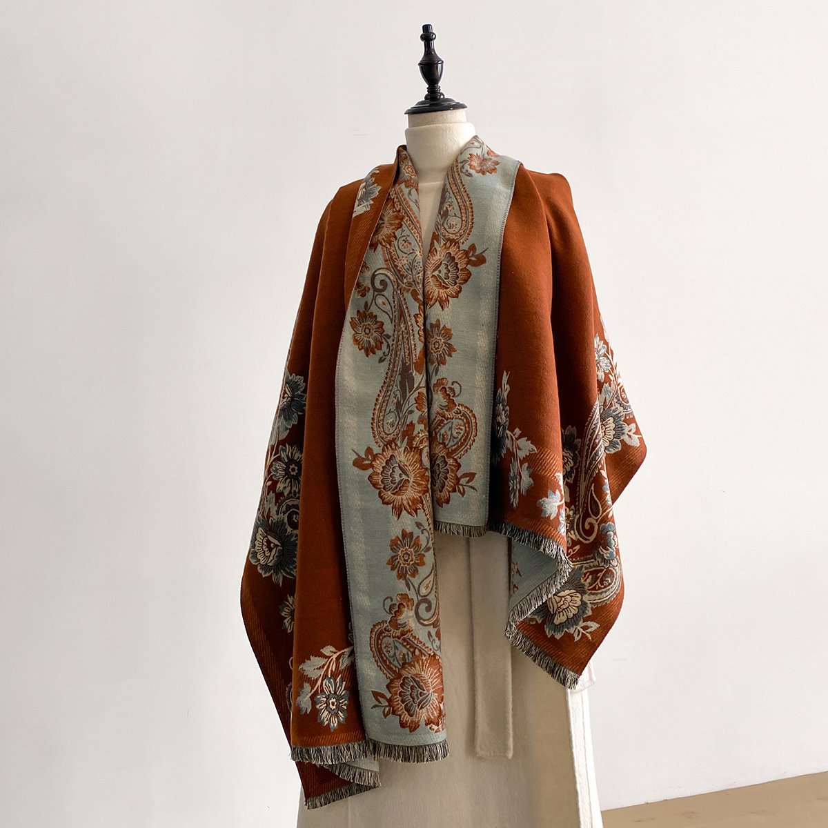 2025 Winter Luxury Imitation C - Cashmere Throw Blanket recension och pris