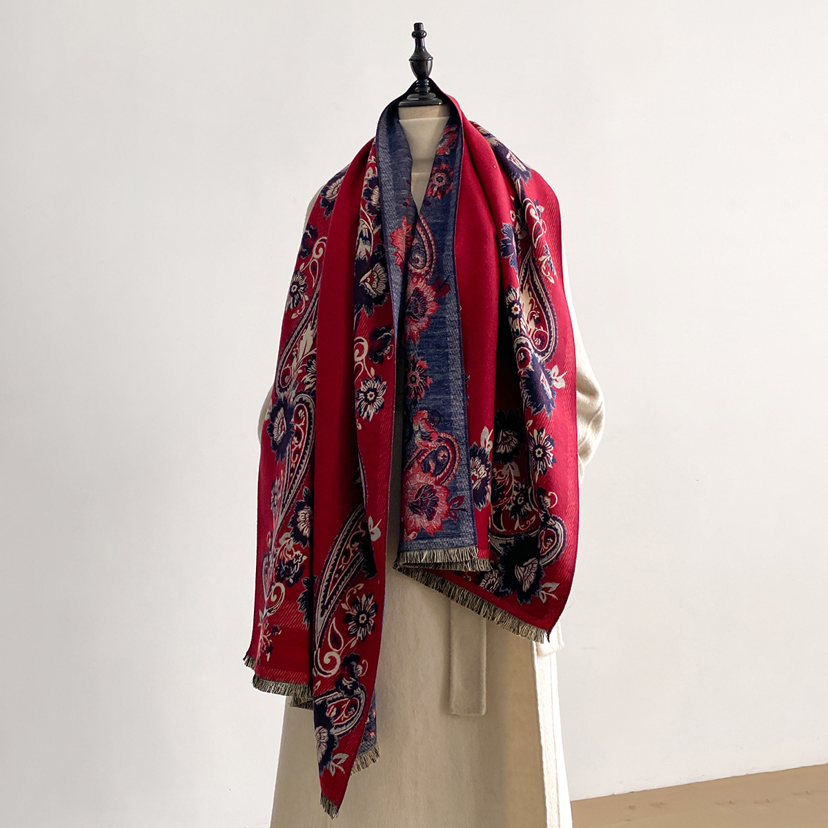 2025 Winter Luxury Imitation C - Cashmere Throw Blanket recension och pris